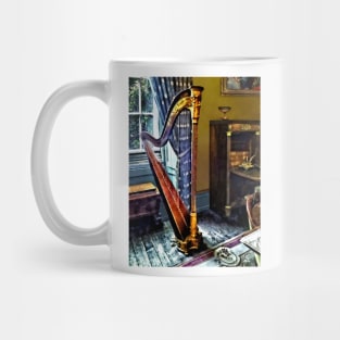 Music - Elegant Harp Mug